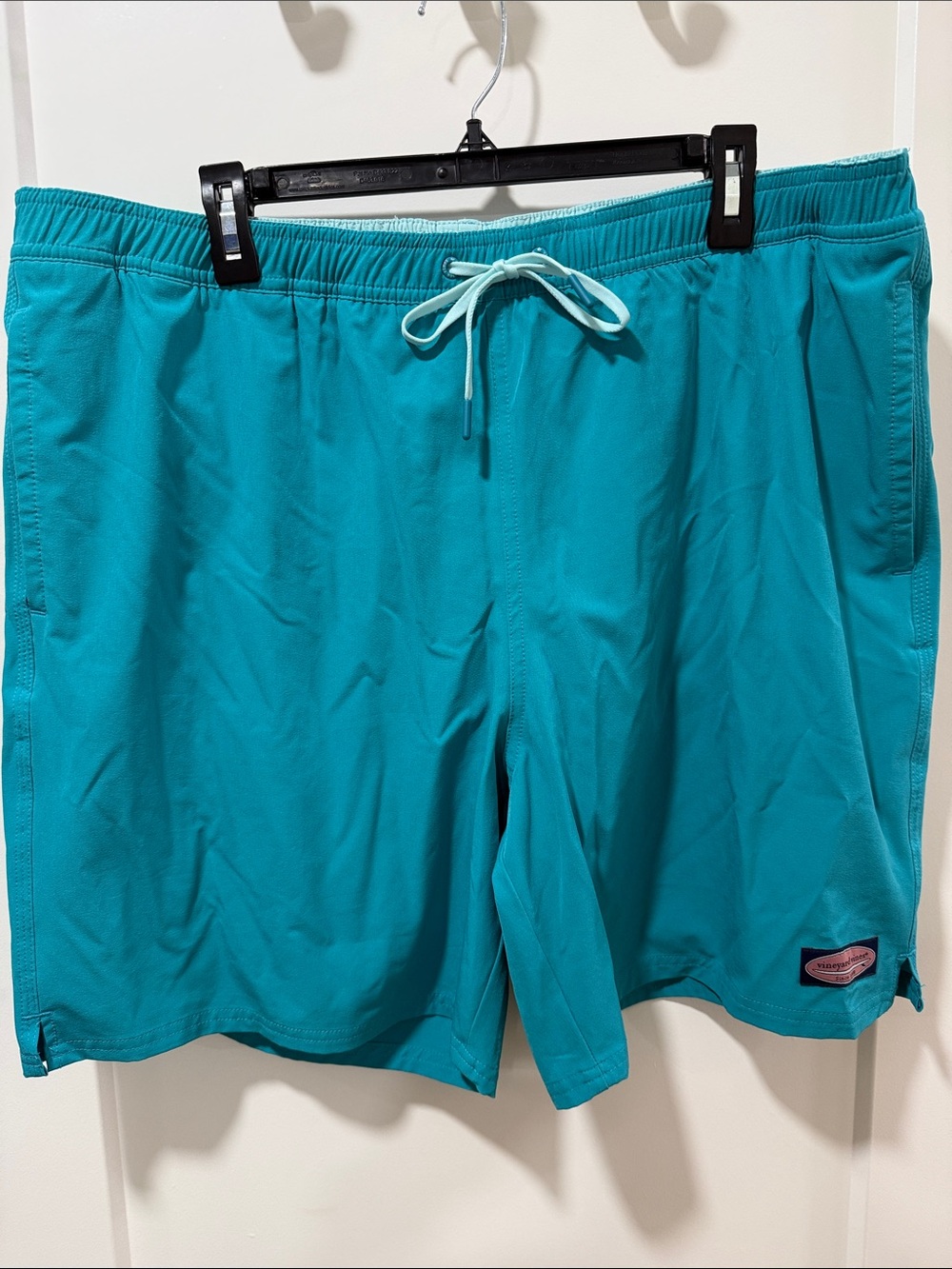 Vineyard Vines Men's Teal Swim Trunks - XL